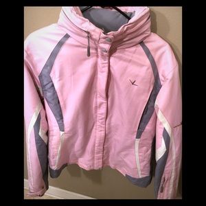 Pink & Grey Ski Jacket